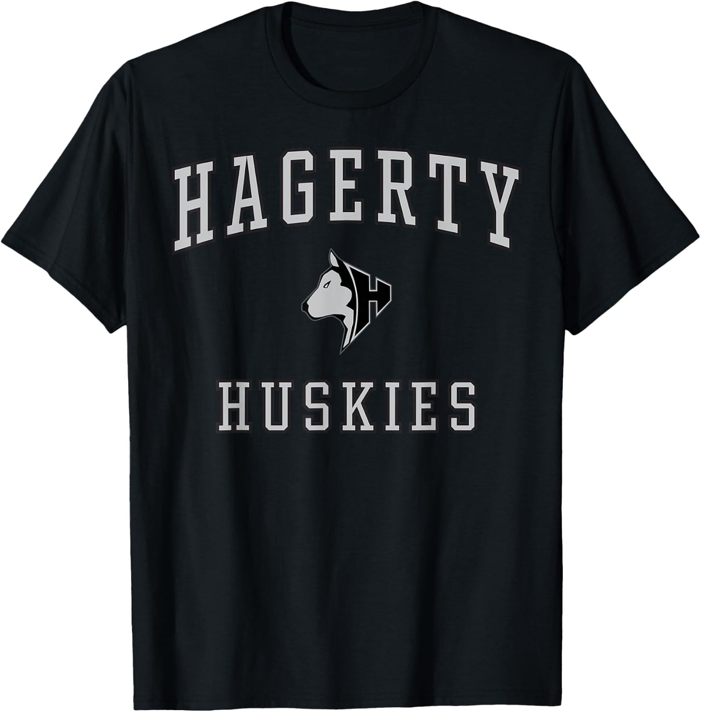 Hagerty High School Huskies C1 T-Shirt - T-Shirt | Black