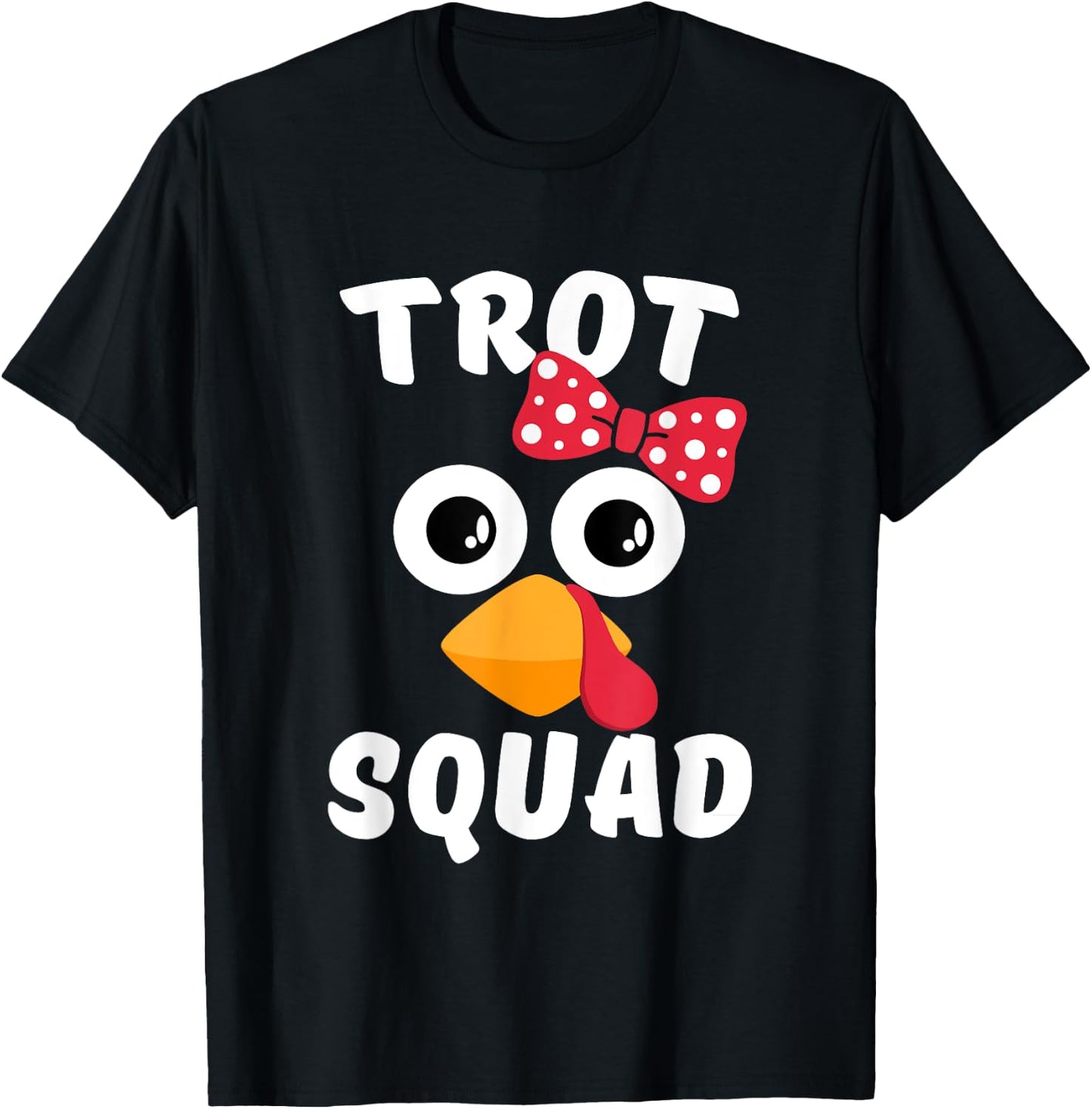 Turkey Trot Thanksgiving Marathon Cute Running Shirt T-Shirt - T-Shirt | Black