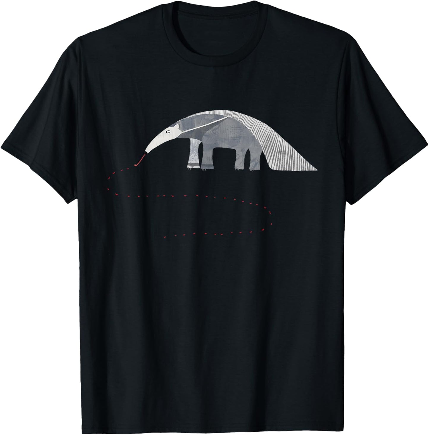 NicSquirrell Animals Giant Anteater - -Adults, Black, Small T-Shirt - T-Shirt | Black