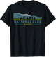 Acadia National Park Travel Journey Explore Earth T-Shirt - T-Shirt | Black