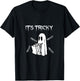 Funny Halloween It's Tricky Tricky Tricky T-Shirt - T-Shirt | Black