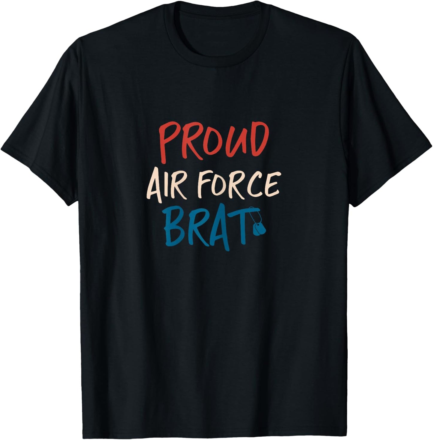 Air Force Brat Shirt (Ladies) T-Shirt - T-Shirt | Black