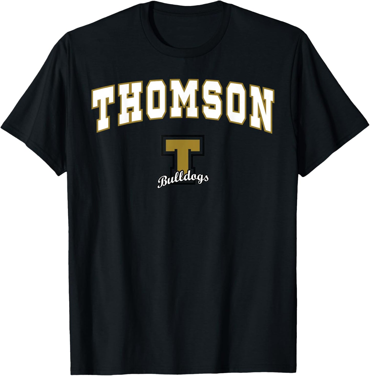 Thomson High School Bulldogs C2 T-Shirt - T-Shirt | Black