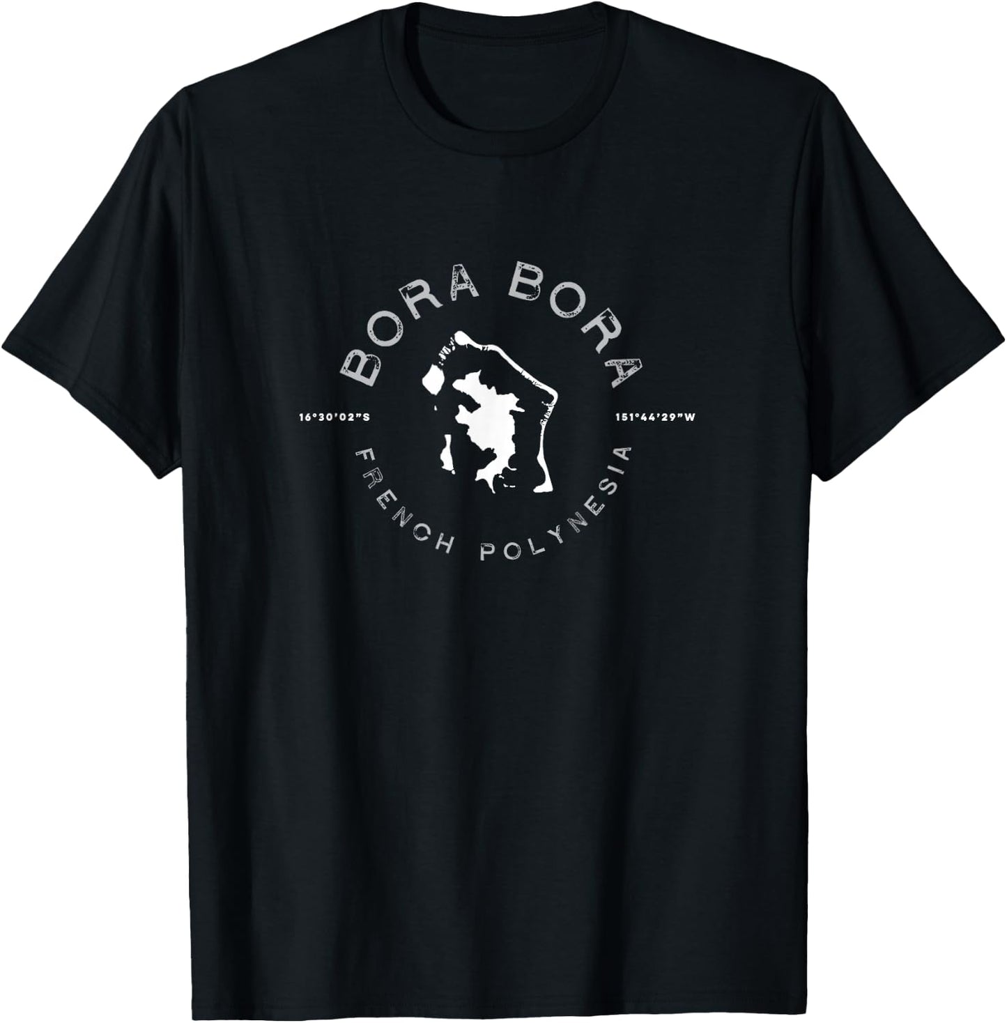 Bora Bora Graphic T T-Shirt - T-Shirt | Black