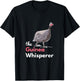 Guinea Hen Fowl Farm Animals Country Poultry Guineafowl T-Shirt - T-Shirt | Black