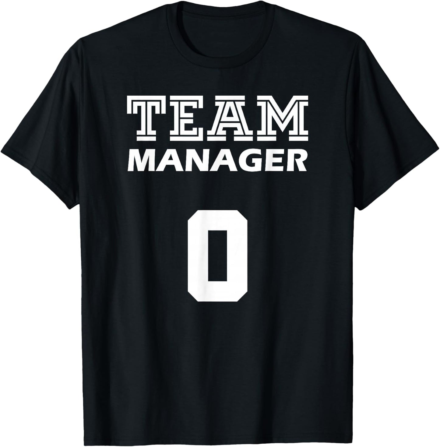 Sports Team Equipment Manager T-Shirt - T-Shirt | Black