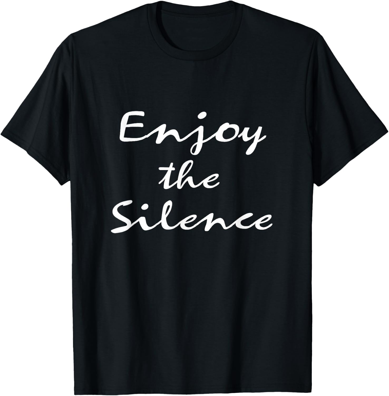 Enjoy the Silence T-Shirt - T-Shirt | Black
