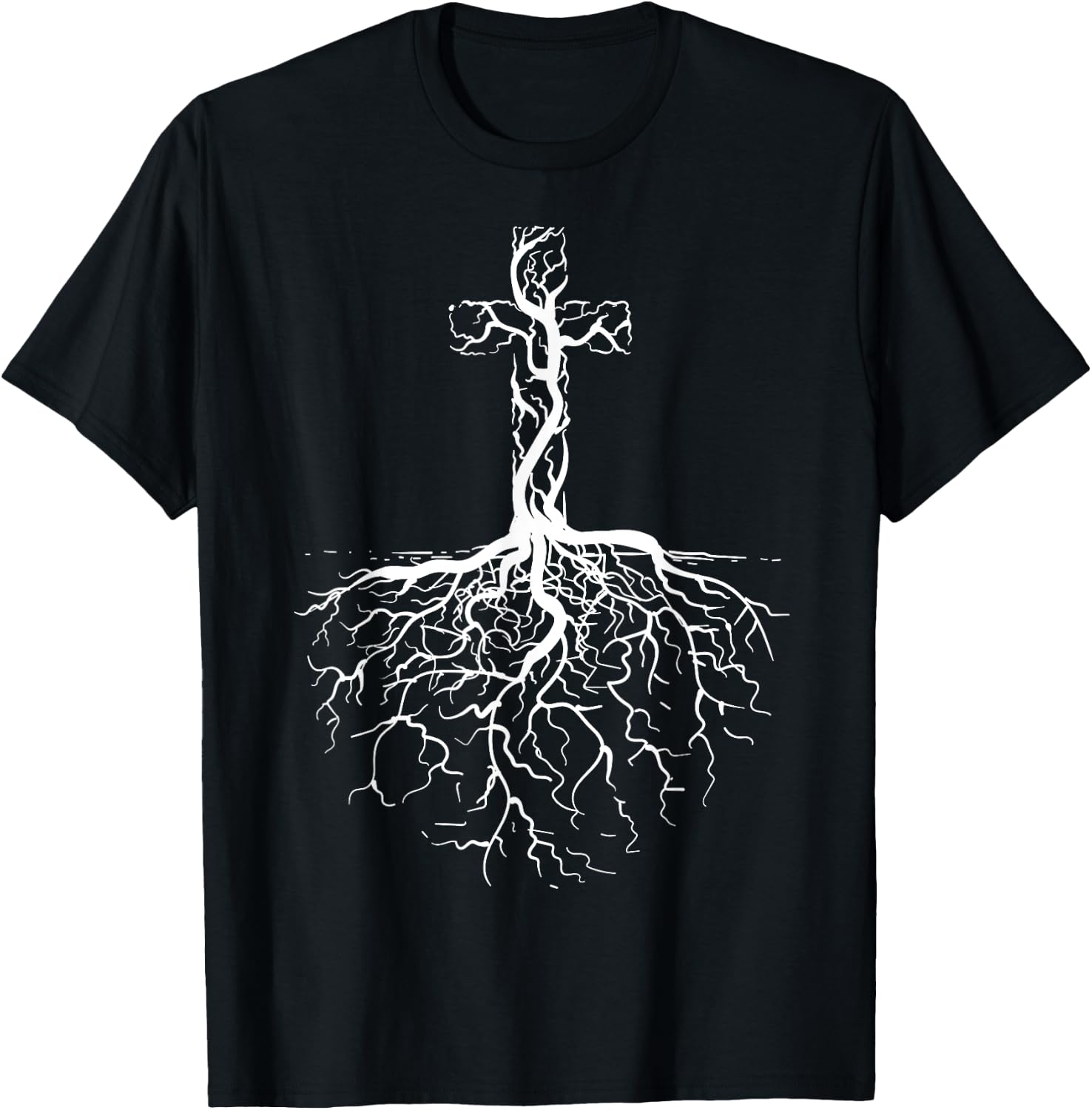 Christian Cross Shirt | Cute Evangelical I Love Jesus Gift T-Shirt - T-Shirt | Black