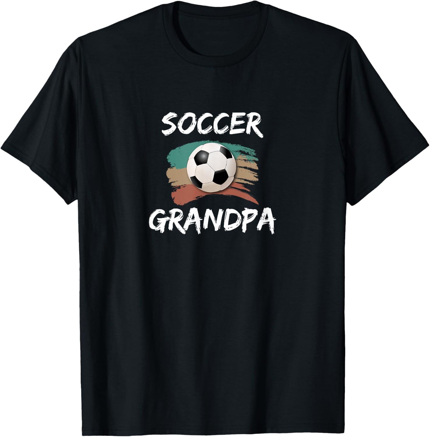 Soccer Grandpa T-Shirt - T-Shirt | Black