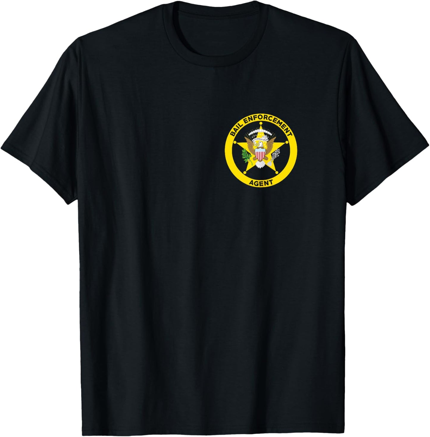 Bail Enforcement Agent for Fugitive Bounty Hunters T-Shirt - T-Shirt | Black