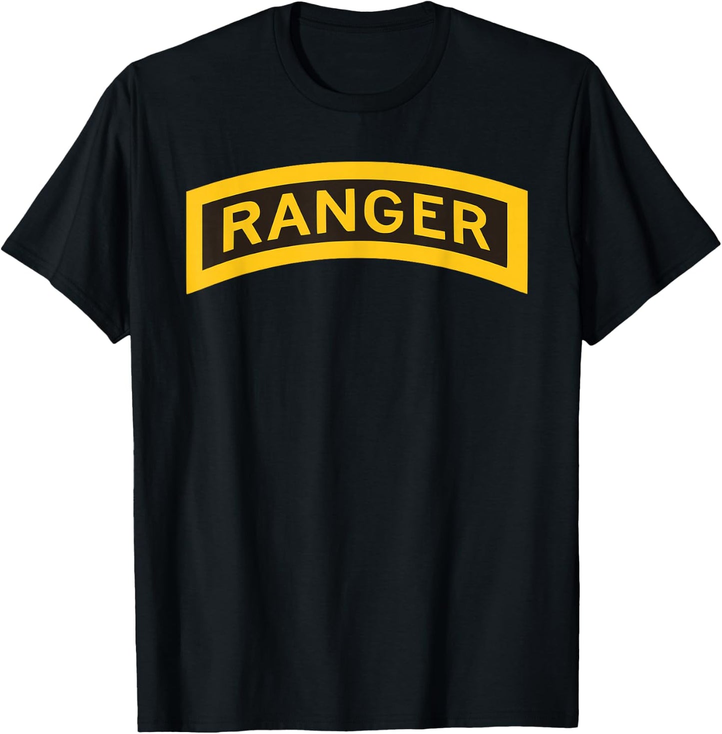 US Army Ranger Tab - Airborne Ranger - RLTW T-Shirt - T-Shirt | Black