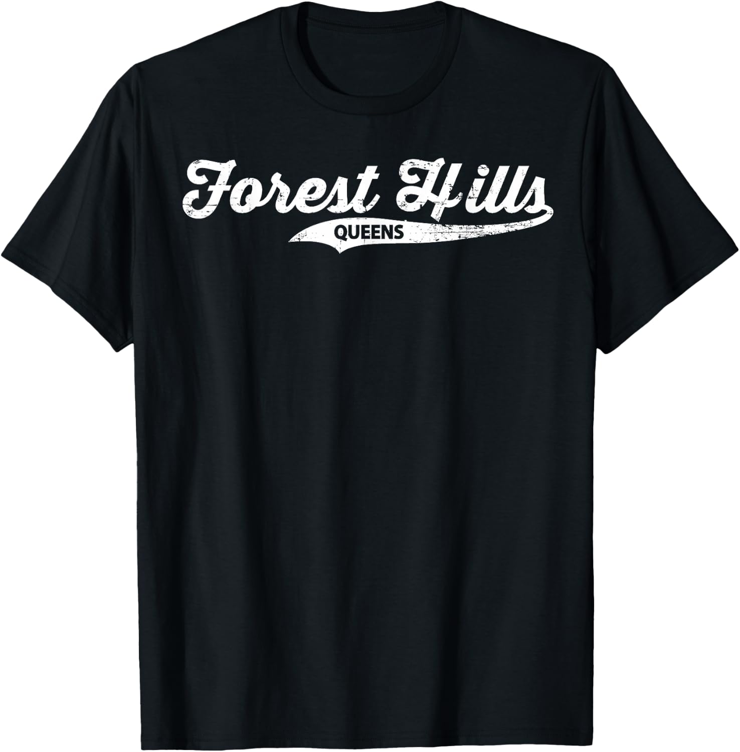 Forest Hills Queens NYC Design T-Shirt - T-Shirt | Black