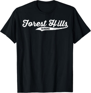 Forest Hills Queens NYC Design T-Shirt - T-Shirt | Black