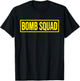 Bomb Squad Disposal Explosives Engineer Uniform Costume T-Shirt - T-Shirt | Black