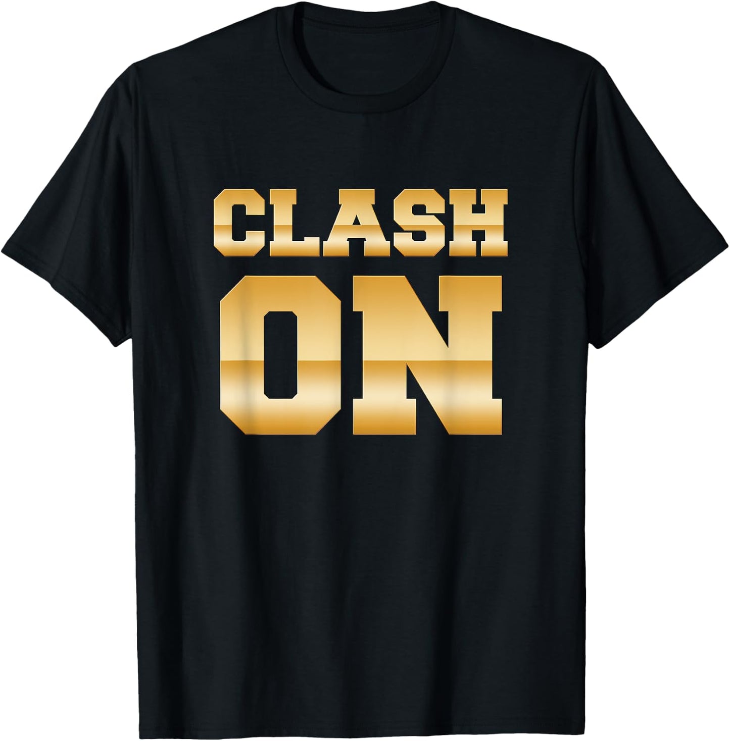 Clash On T Shirt for Clashing T-Shirt - T-Shirt | Black