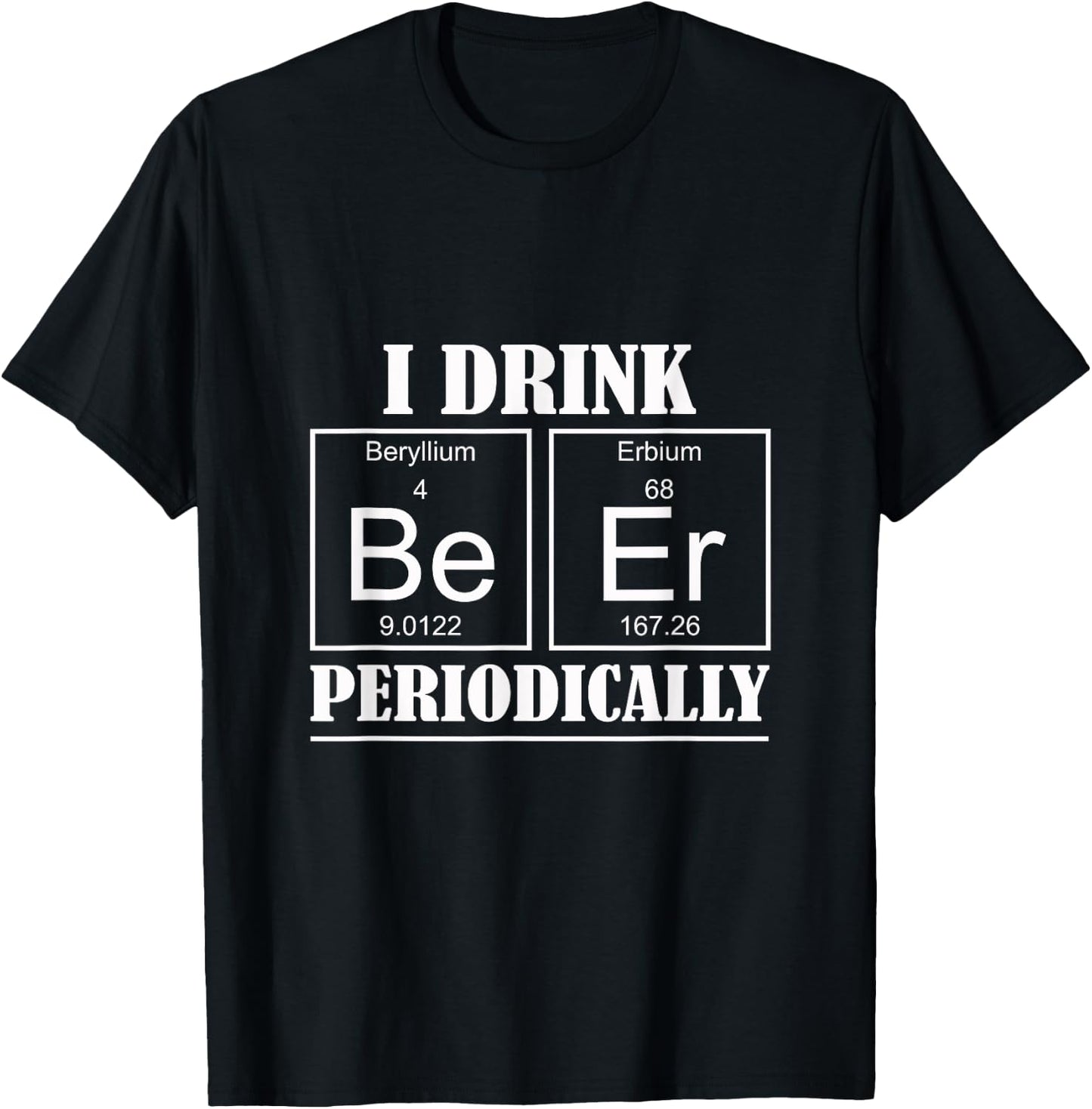 Beer Periodic Table T Shirt Oktoberfest 2017 Beerfest Party T-Shirt - T-Shirt | Black