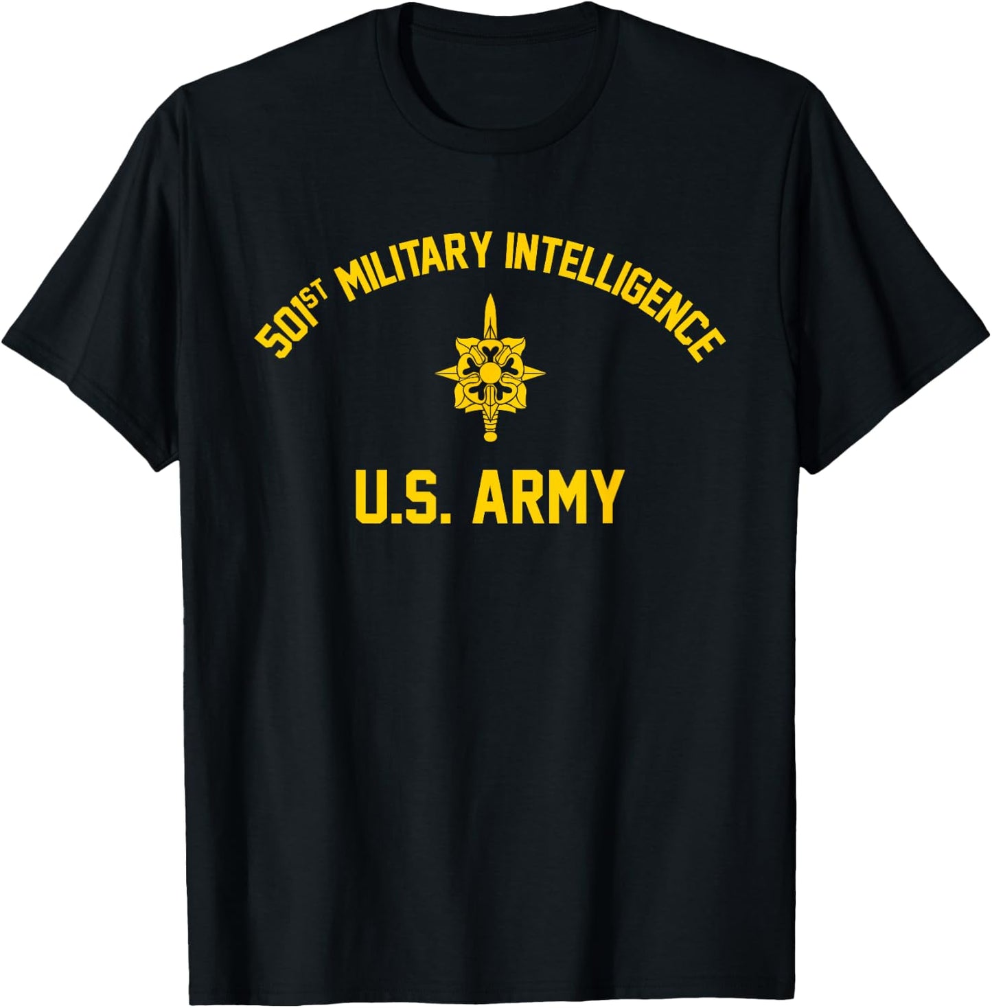 501st Military Intelligence Brigade T-Shirt - T-Shirt | Black