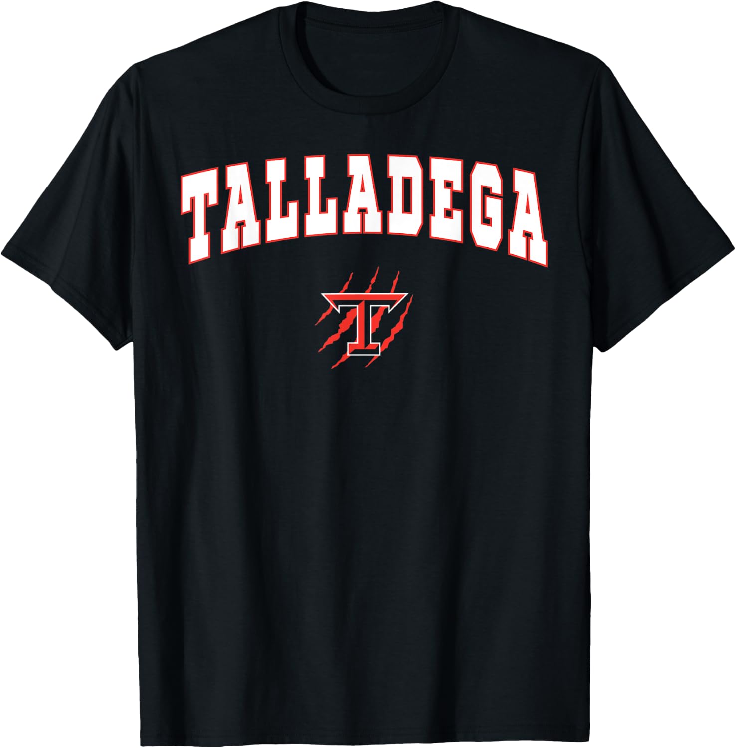 Talladega High School Tigers C2 T-Shirt - T-Shirt | Black