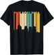 Retro 1970's Style Philadelphia Pennsylvania Skyline T-Shirt - T-Shirt | Black