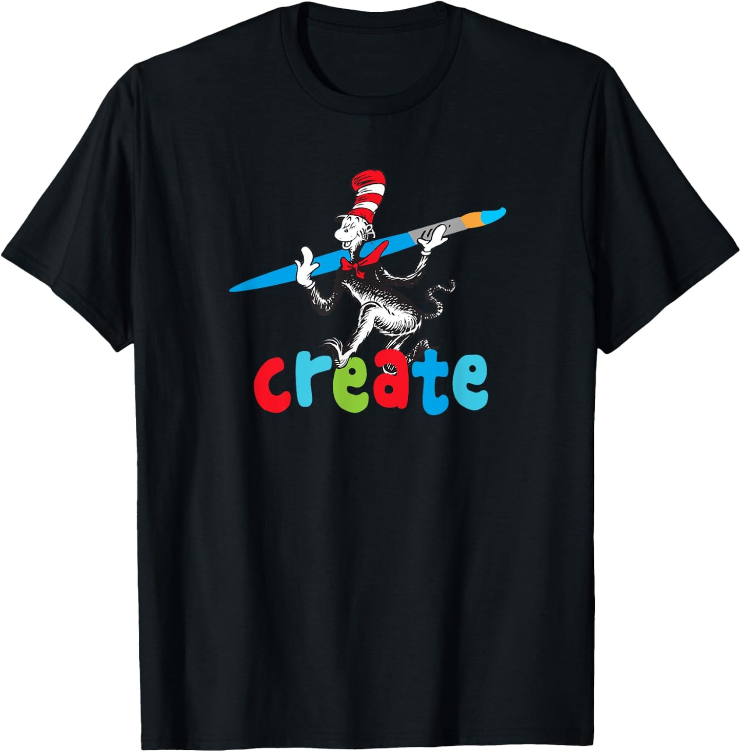 Dr. Seuss Create T-Shirt - T-Shirt | Black