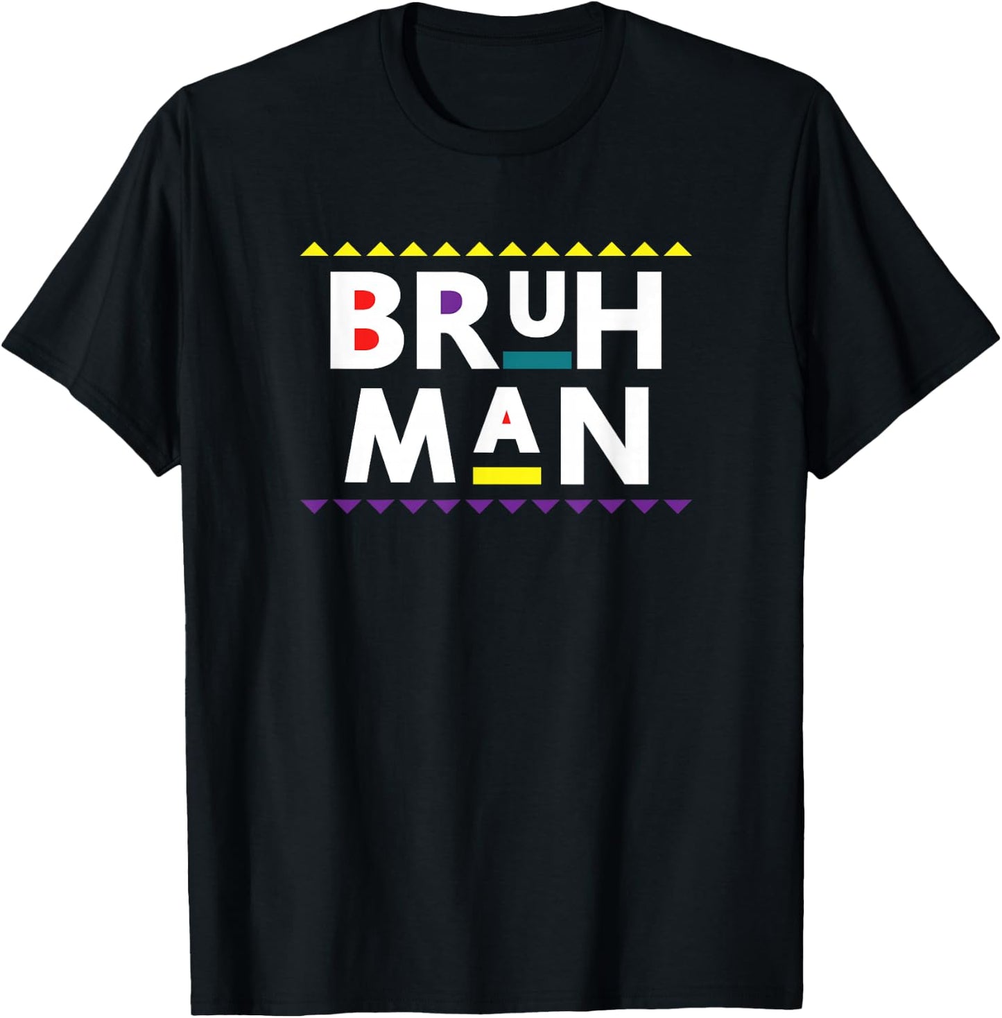 Bruh Man Classic TV Funny Cool T-Shirt - T-Shirt | Black
