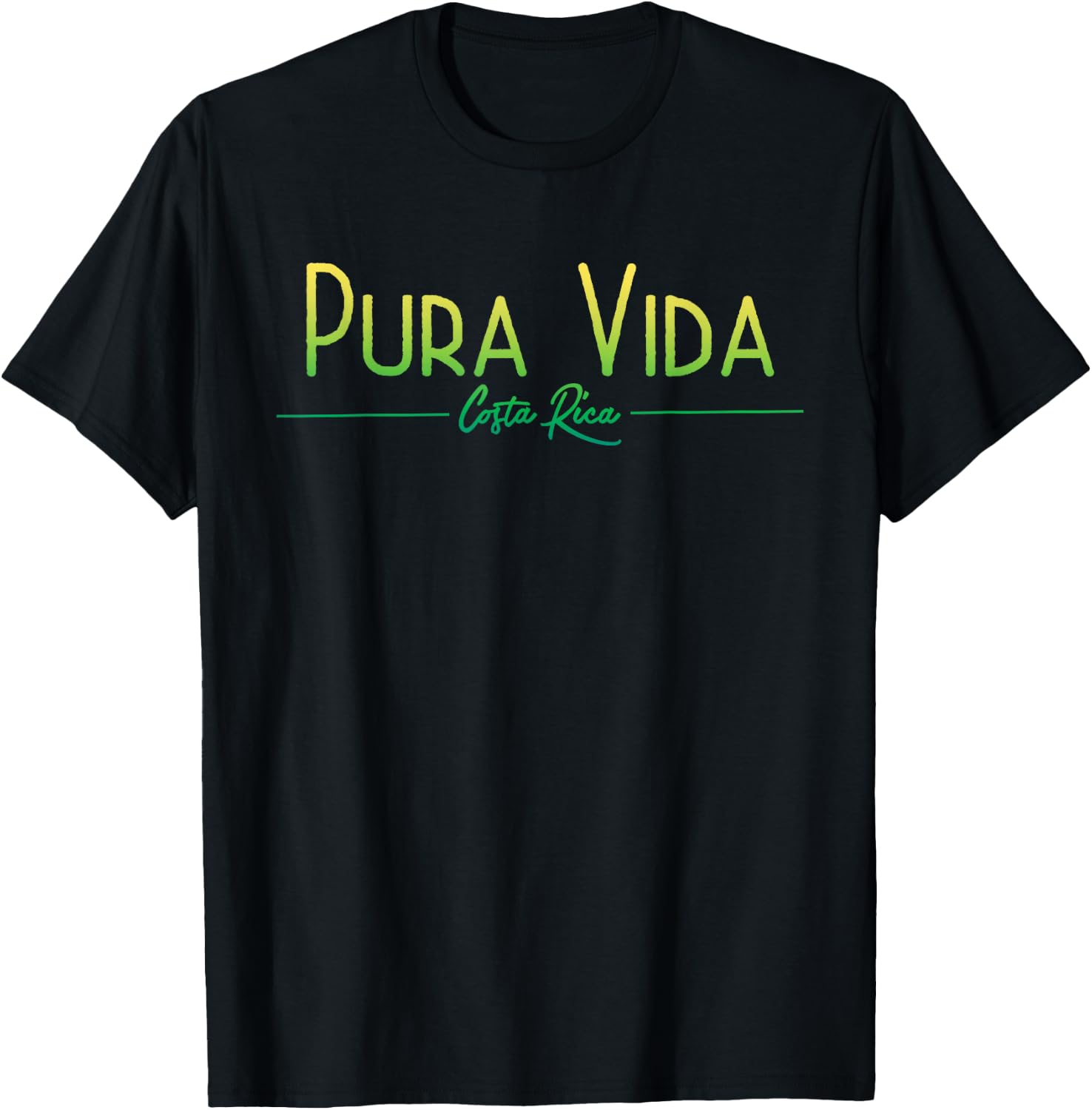 Pura Vida Costa Rica T Shirt T-Shirt - T-Shirt | Black
