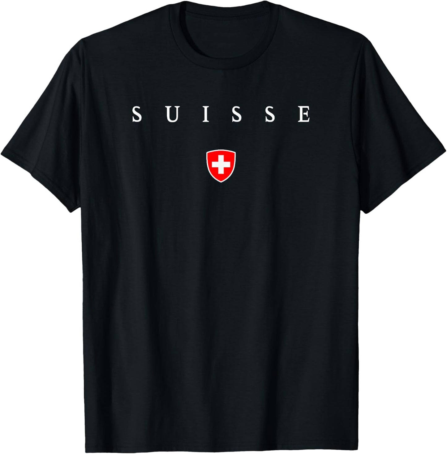 Switzerland T Shirt Suisse XO4U Original T-Shirt - T-Shirt | Black
