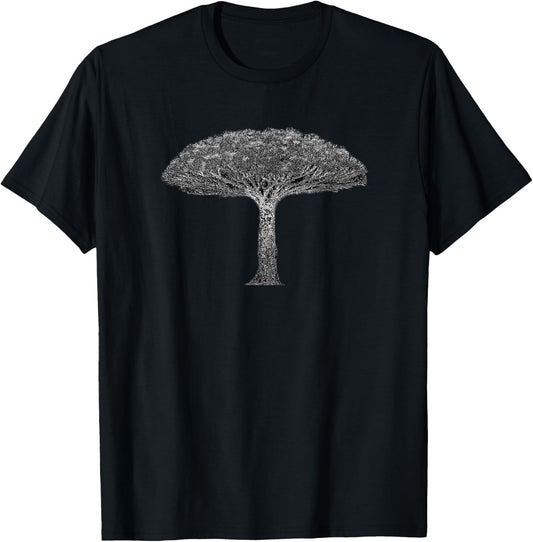 Beautiful Pencil Sketch of The Yemeni Brothers Blood Tree T-Shirt - T-Shirt | Black