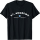 St. Andrews Scotland UK T-Shirt - T-Shirt | Black