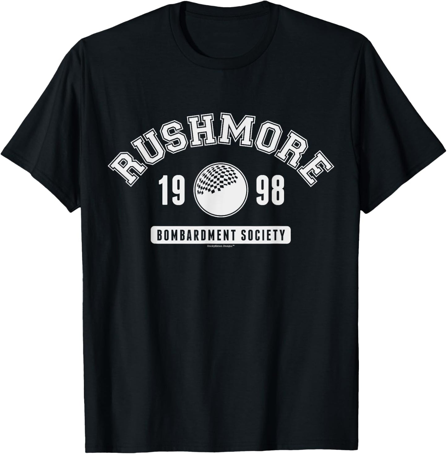 Rushmore Bombardment Society - Funny Movie T-Shirt - T-Shirt | Black