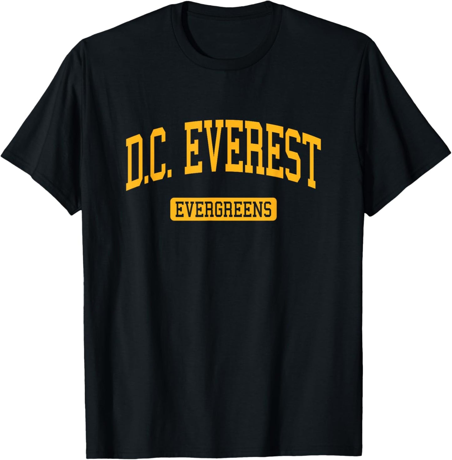 D.C. Everest High School HS Weston WI Varsity Sports T-Shirt - T-Shirt | Black