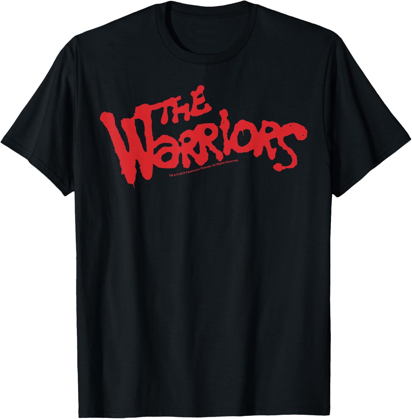 The Warriors Original Title Logo Small T-Shirt - T-Shirt | Black
