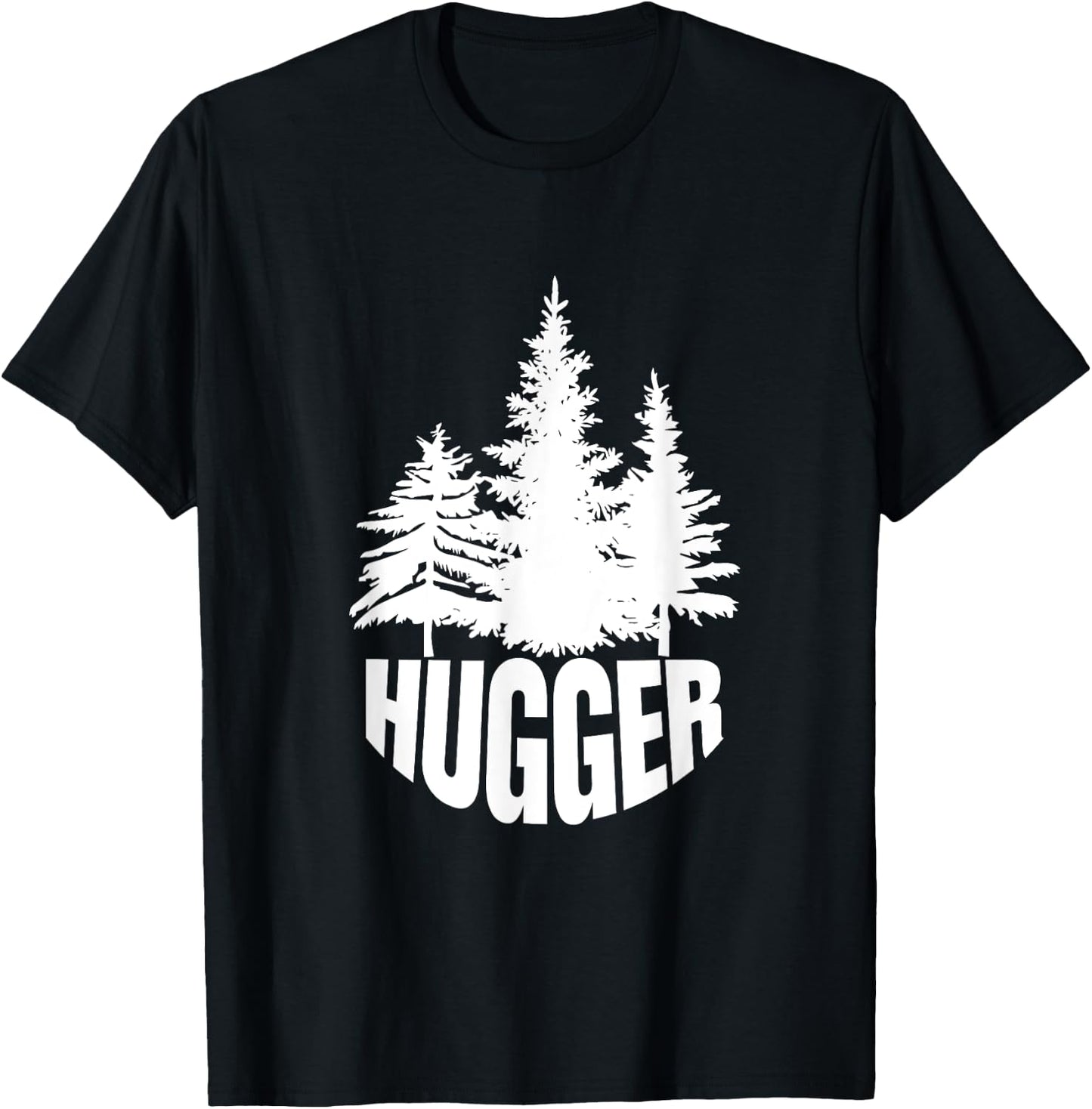 Green Environmentalist - Tree Hugger T-Shirt - T-Shirt | Black
