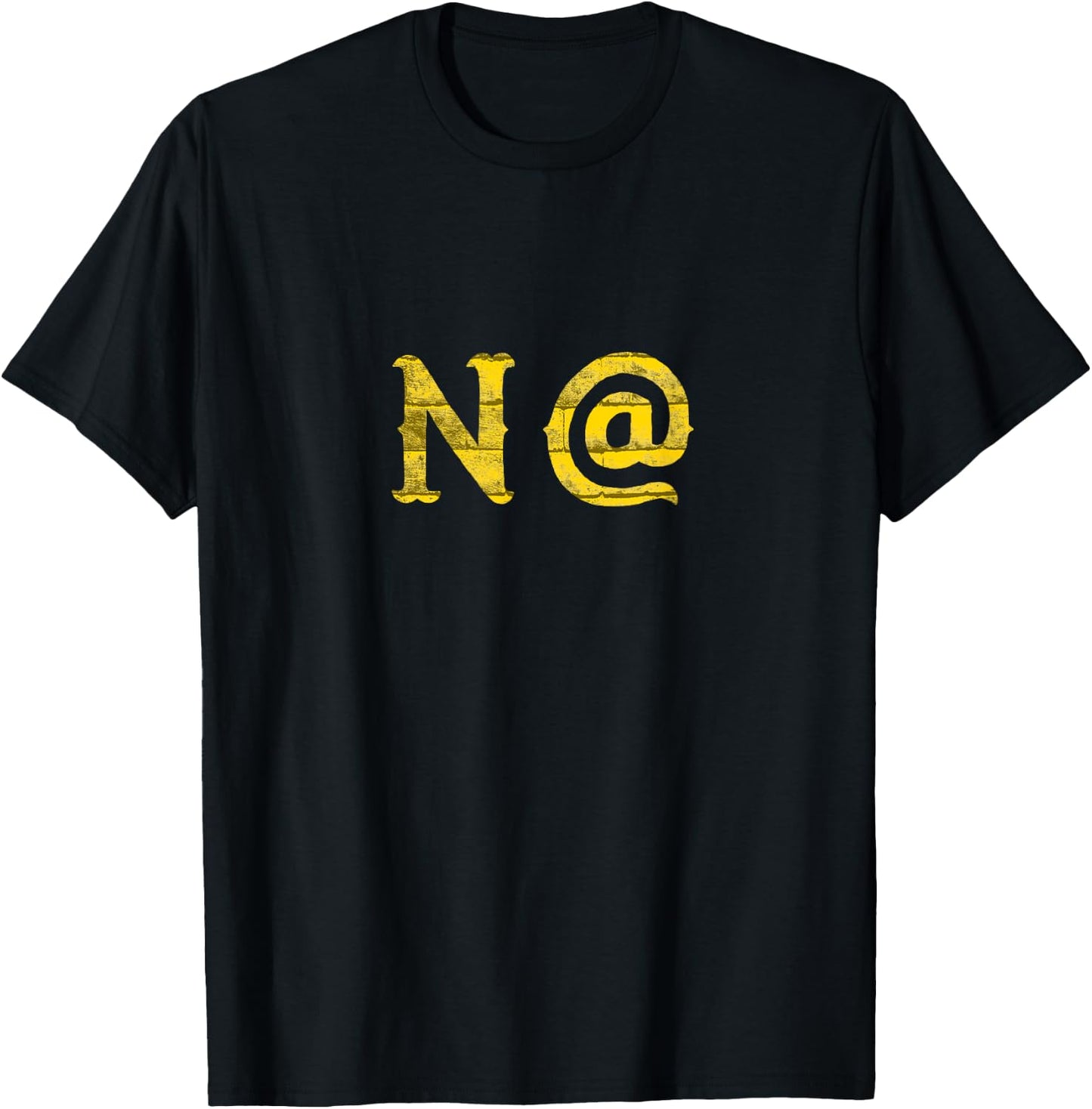 Pittsburghese N@ N'at "And That" Funny Pittsburgh Yinzer T-Shirt - T-Shirt | Black