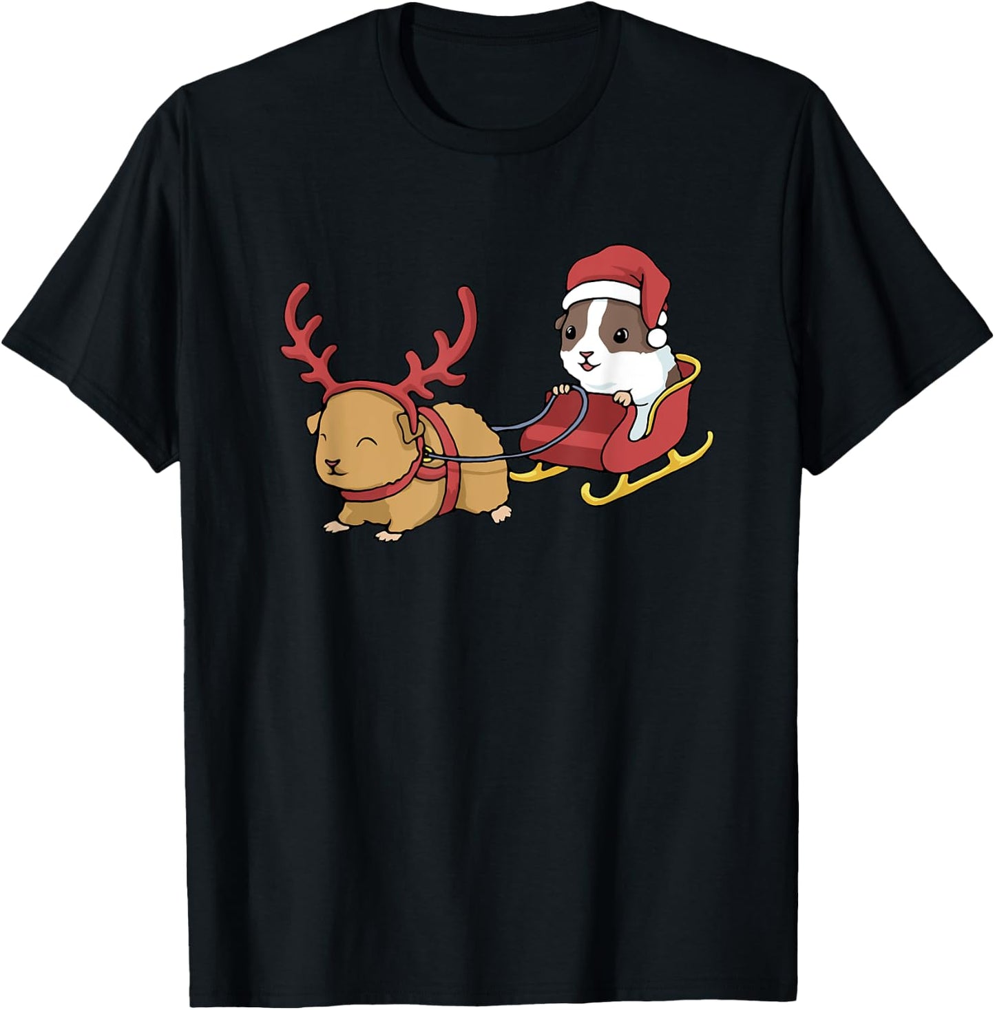 Koala Christmas T-Shirt - T-Shirt | Black