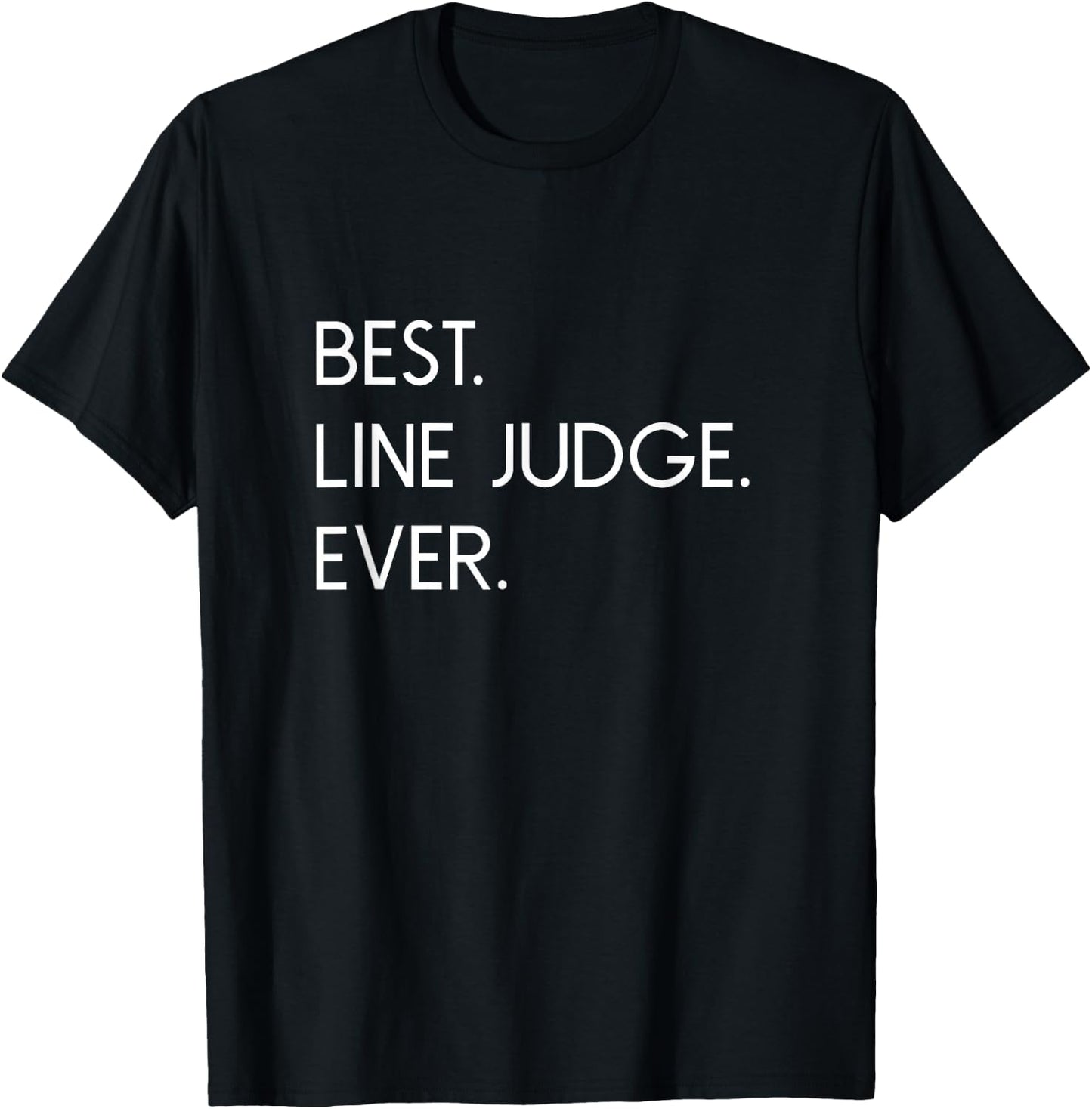Best Line Judge Ever Volleyball T-Shirt - T-Shirt | Black