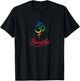 Breathe Chakra Symbol Yoga Meditation Spiritual T-Shirt - T-Shirt | Black
