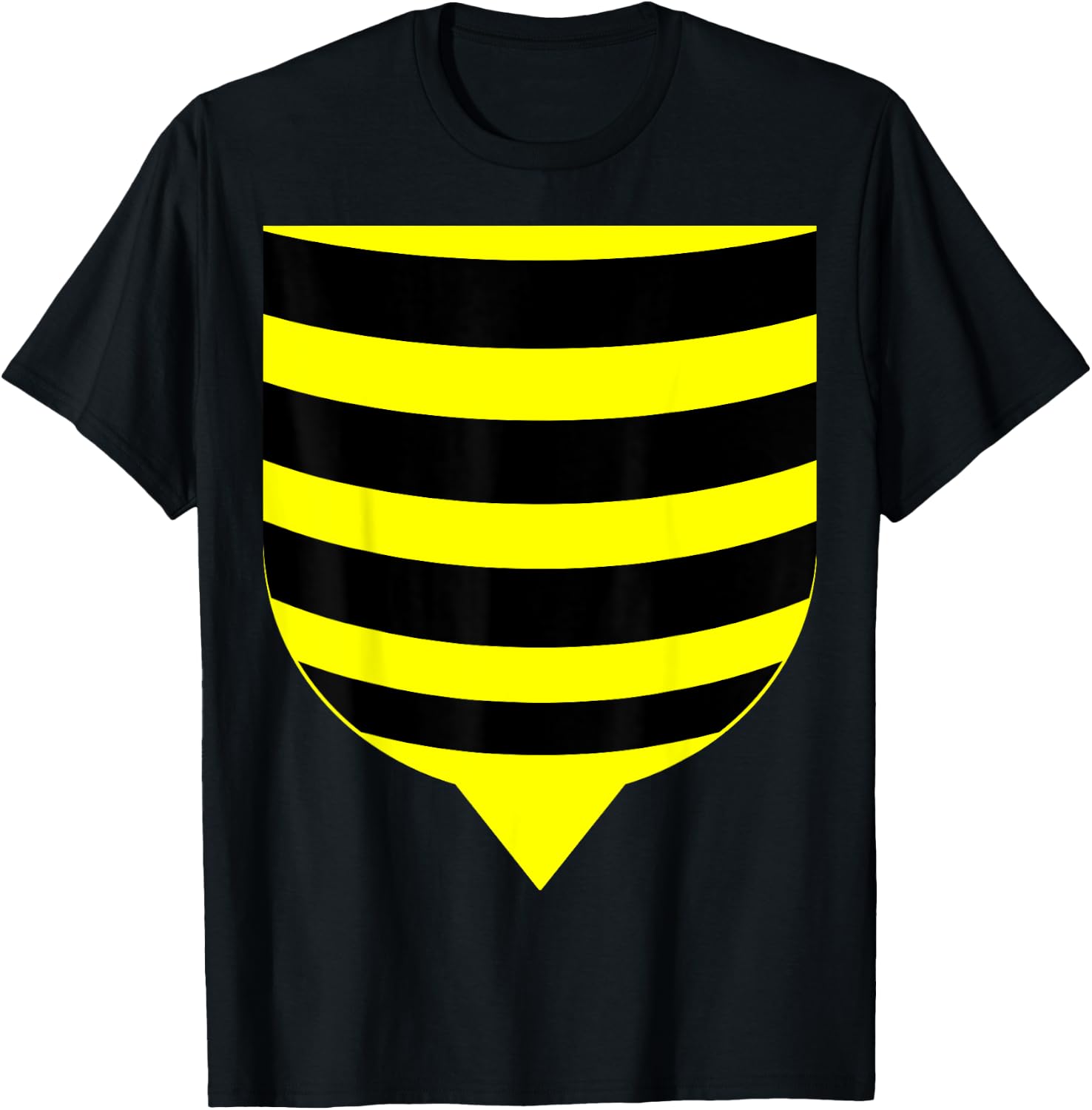 Funny Halloween Honey Bee Costume T Shirt Men Women Kids T-Shirt - T-Shirt | Black