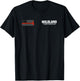 Wildland Fire Rescue Department Firefighters Firemen Uniform T-Shirt - T-Shirt | Black