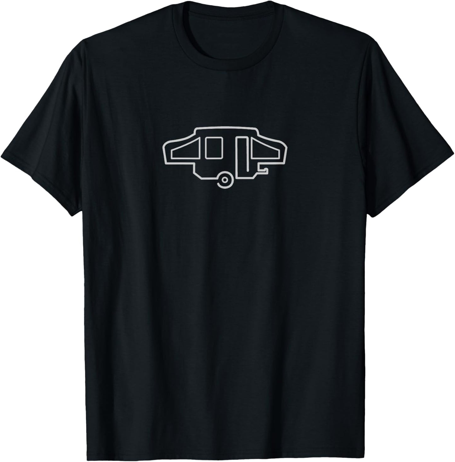 Trailer Tent T-Shirt - T-Shirt | Black