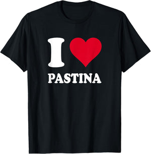 I Love Pastina T-Shirt - T-Shirt | Black