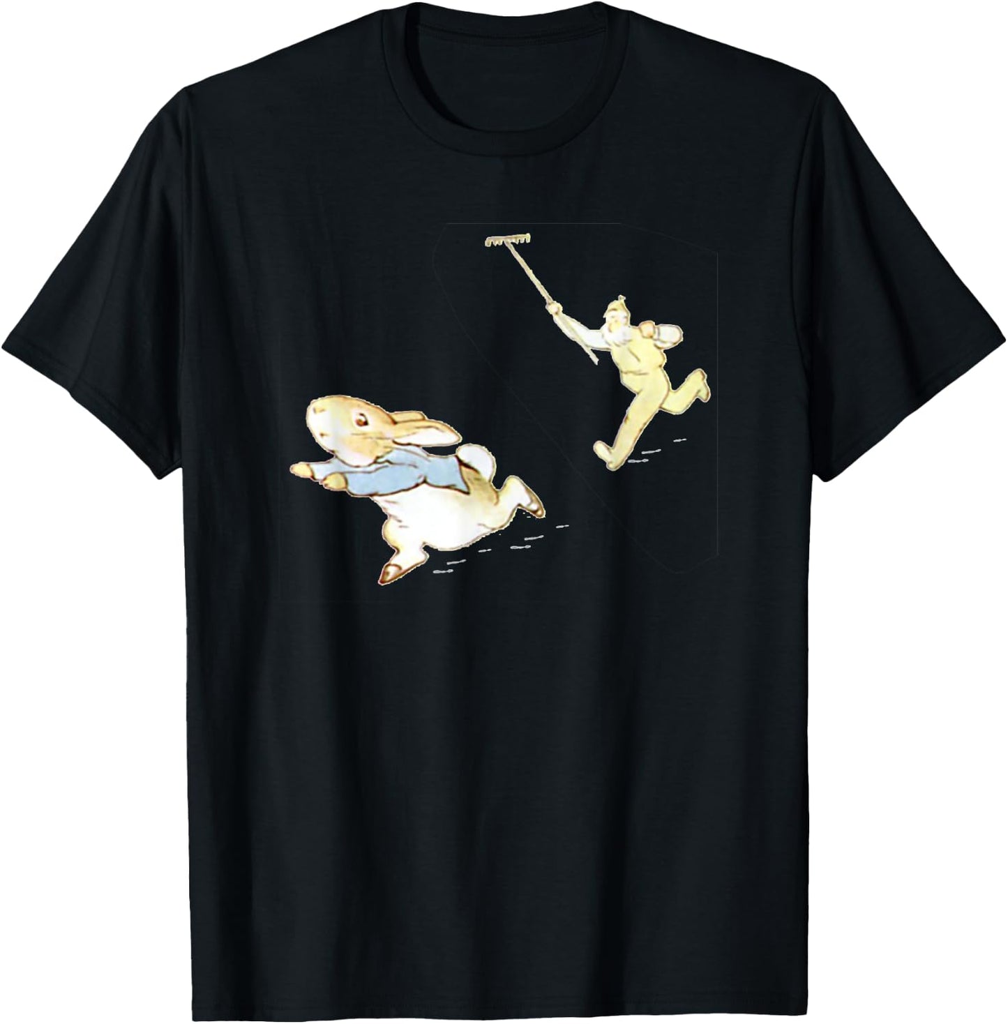 Chased by Mr. McGregor T-Shirt - T-Shirt | Black