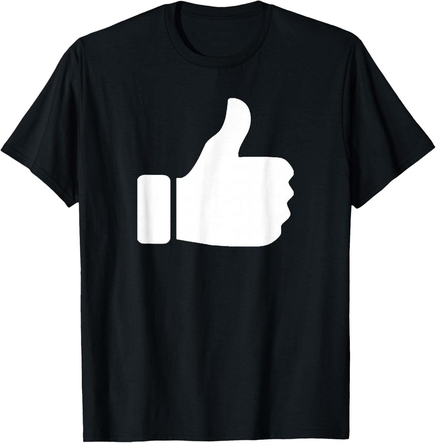Thumbs Up Funny Shirt T-Shirt - T-Shirt | Black