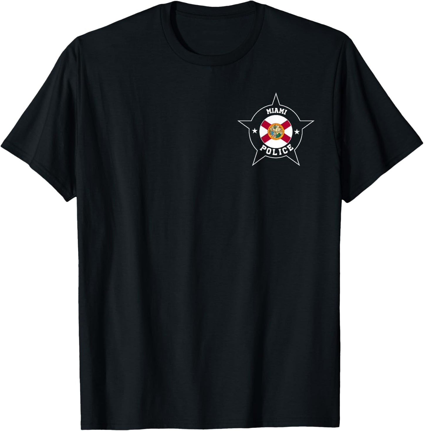 Miami Police T Shirt - MPD T-Shirt - T-Shirt | Black