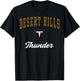Desert Hills High School Thunder C3 T-Shirt - T-Shirt | Black