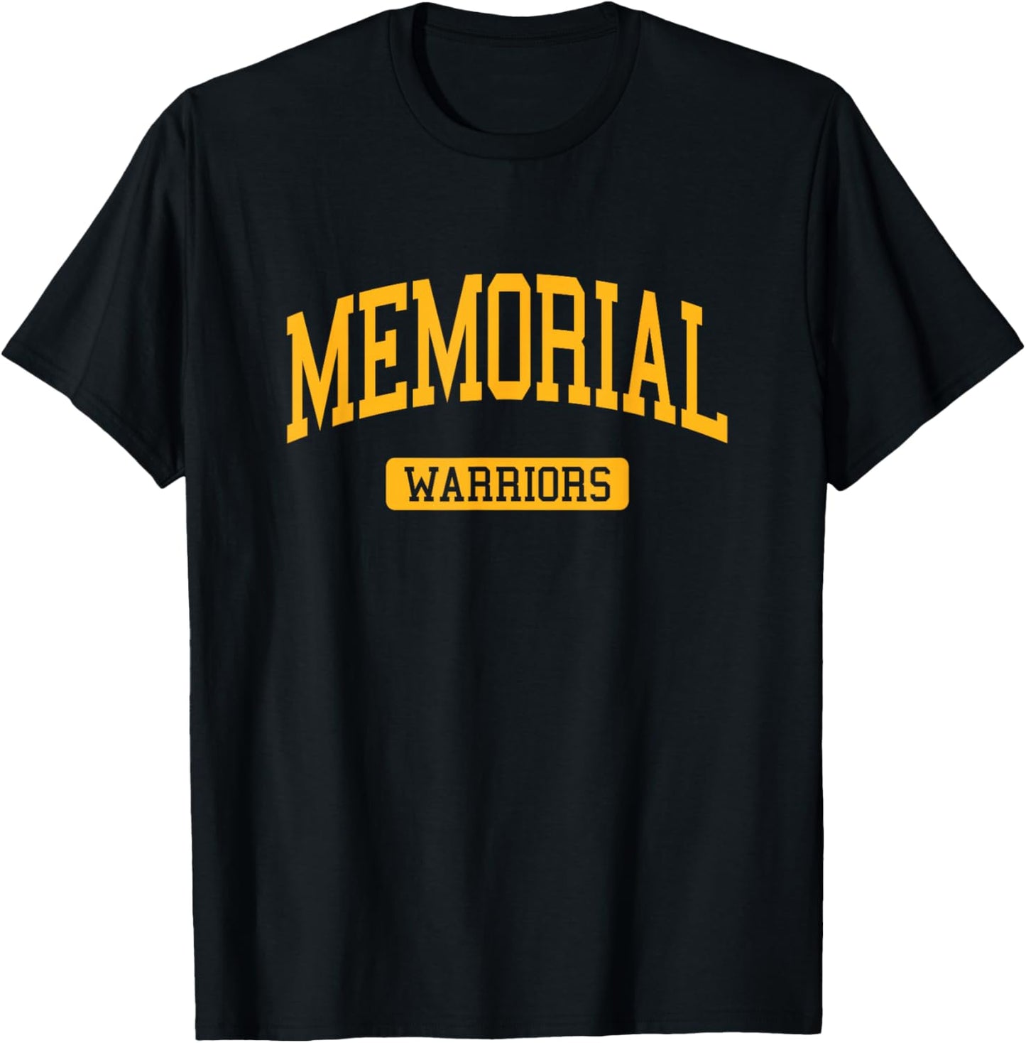 Memorial High School HS Frisco TX Varsity Sports T-Shirt - T-Shirt | Black