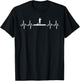 Paddleboarding Art Women SUP Stand Up Paddle Board T-Shirt - T-Shirt | Black