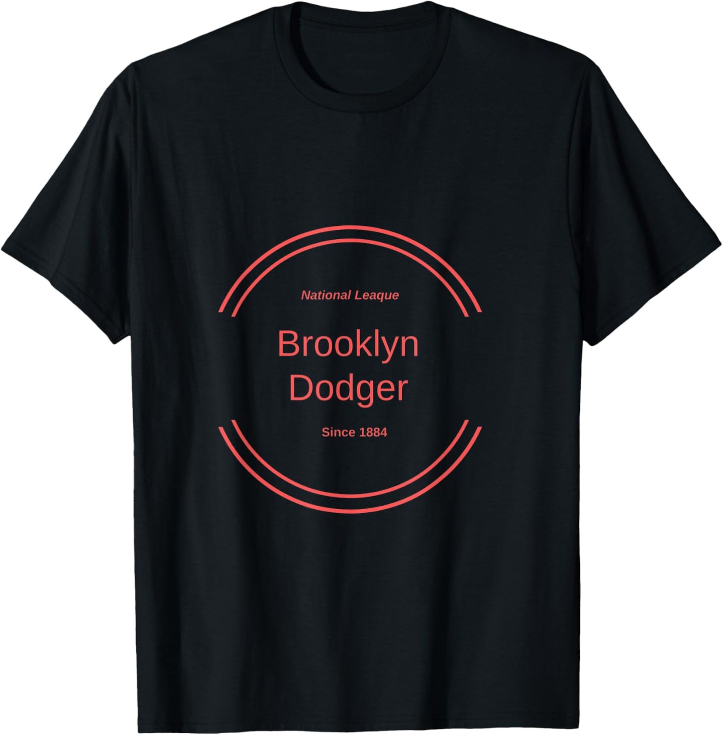 Brookly Dodger Nice T-Shirt - T-Shirt | Black