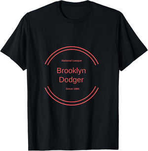Brookly Dodger Nice T-Shirt - T-Shirt | Black