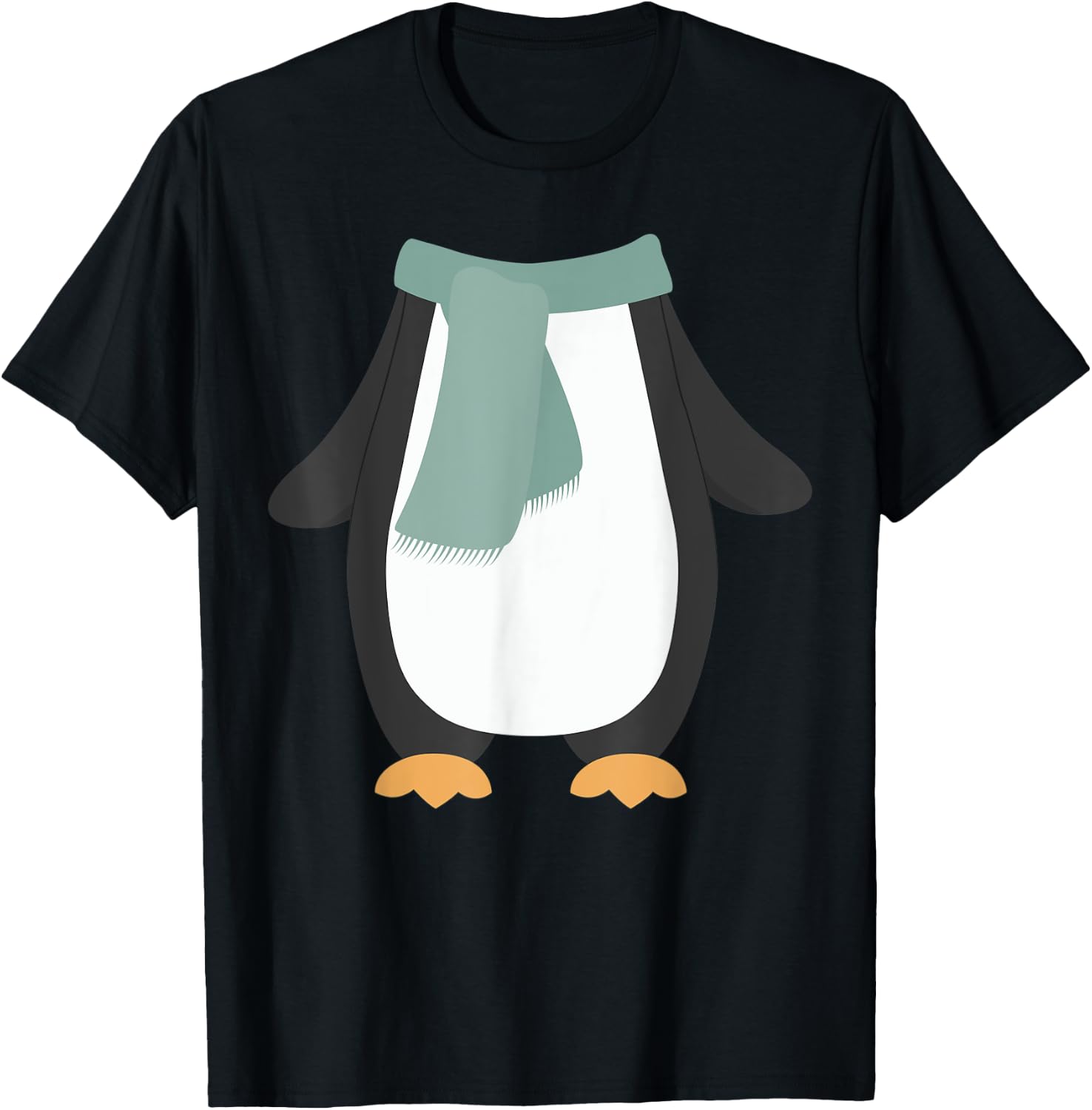 Penguin Body Halloween Costume T-Shirt - T-Shirt | Black